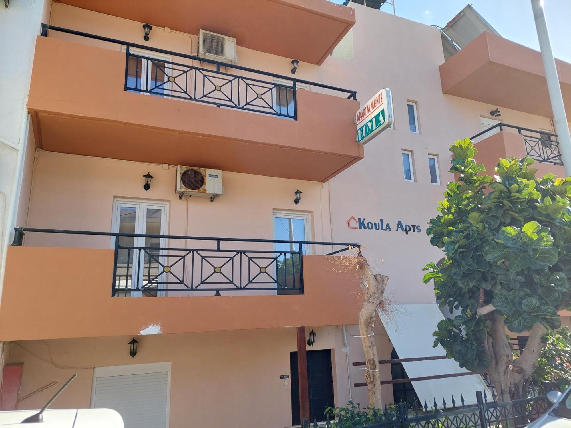 Koula Apartments Stalida Eksteriør billede